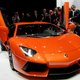 Illustration for article titled Lamborghini Aventador, live and in the orange metallic flesh